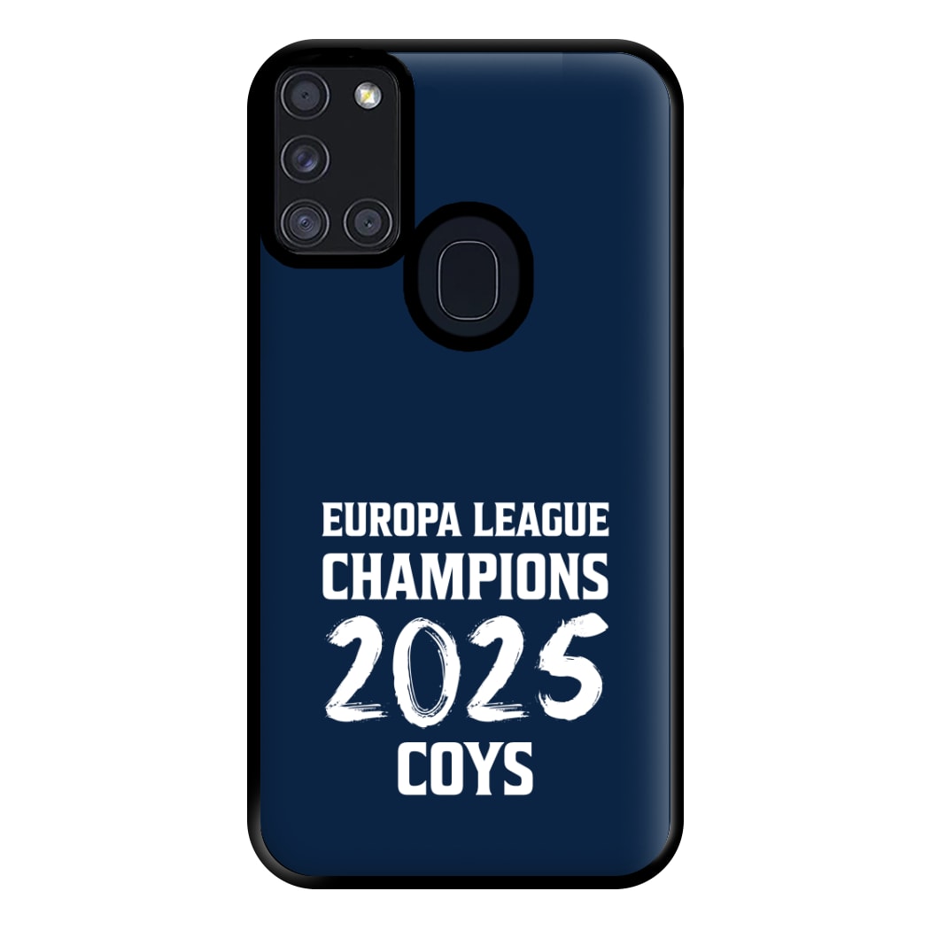 Europa League Winners 2025 - COYS Galaxy A21s Case