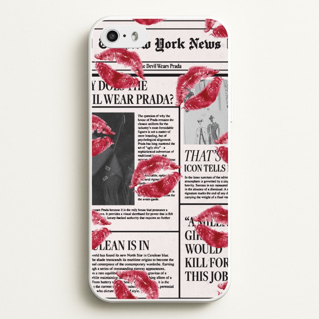 Headline Kisses iPhone 5 / 5s / SE 2016 Case