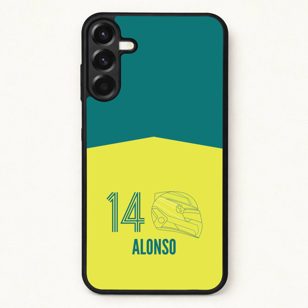 Alonso Helmet 2026 Galaxy A17 Case