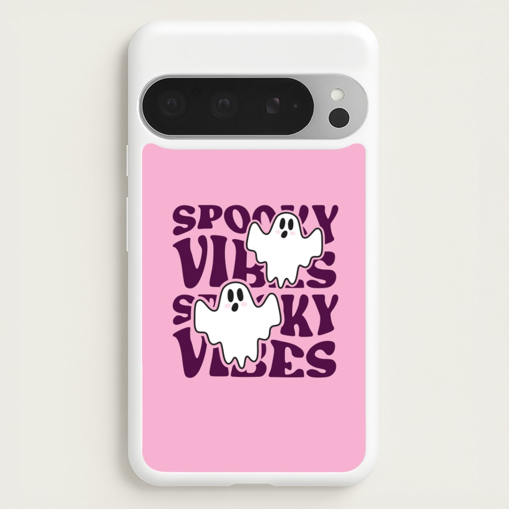 Spooky Vibes Pink Google Pixel 9 Pro XL Case