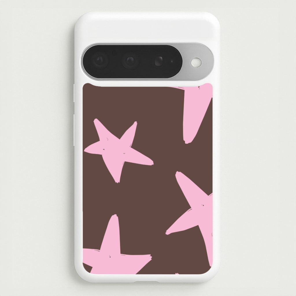 Chocolate & Strawberry Stars Google Pixel 10 Pro XL Case