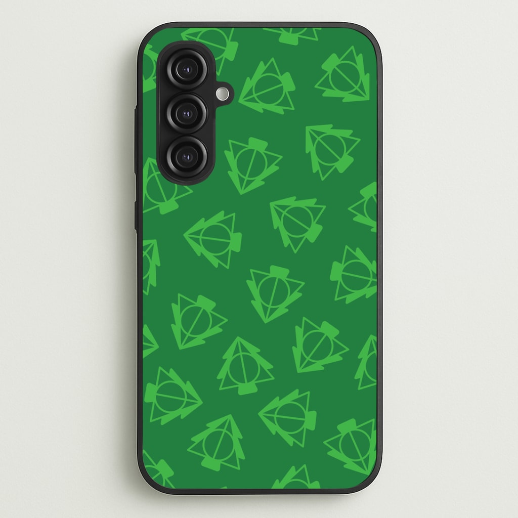 Christmas Tree Wizard Icon Pattern Galaxy S23FE Case