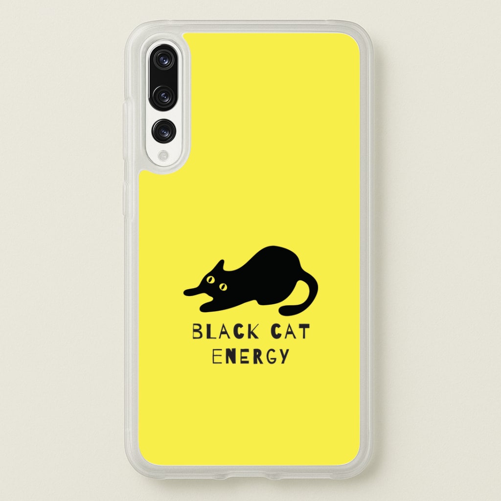 Black Cat Energy Huawei P20 Pro Case