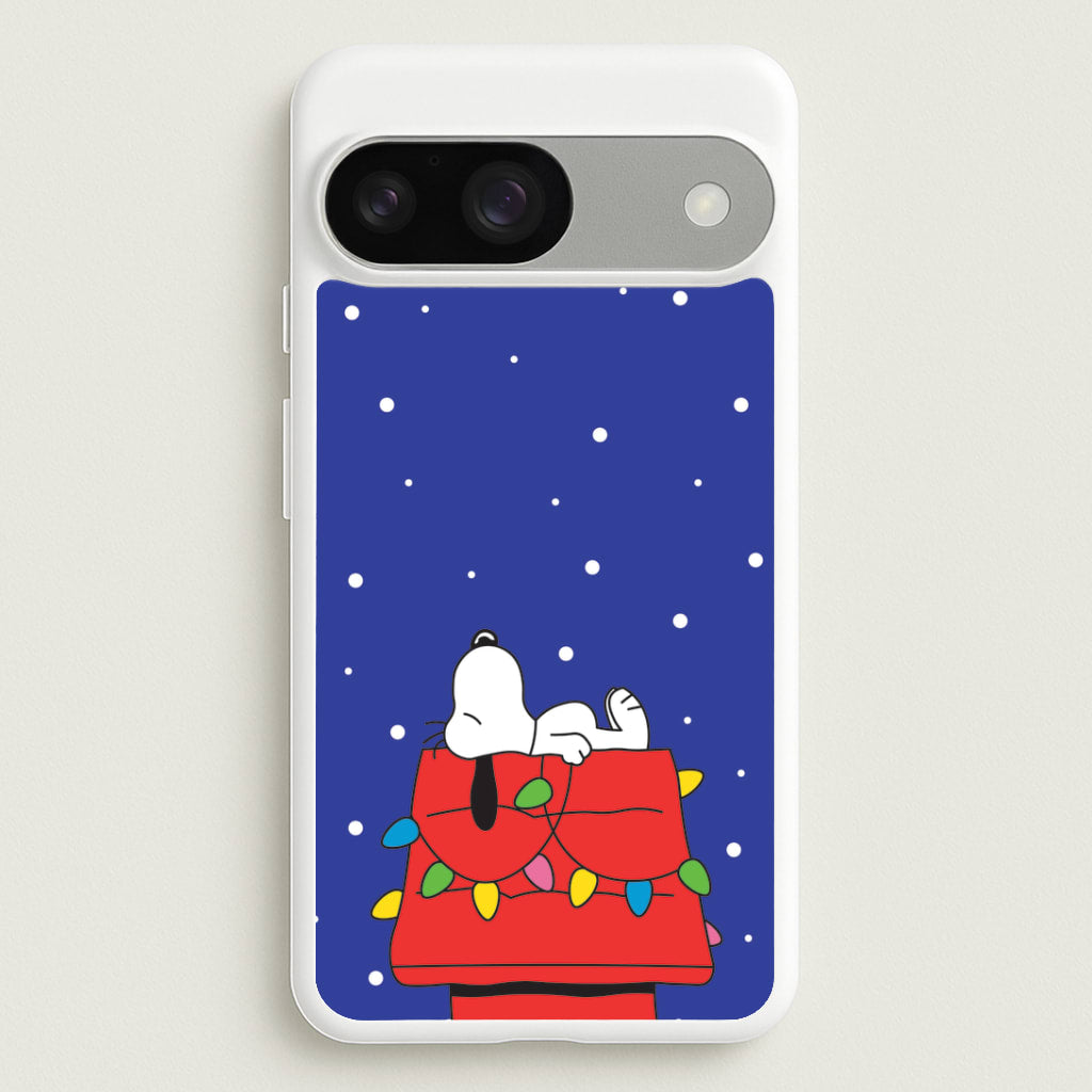 Cartoon Beagle Fairylights Google Pixel 9 / 9 Pro Case