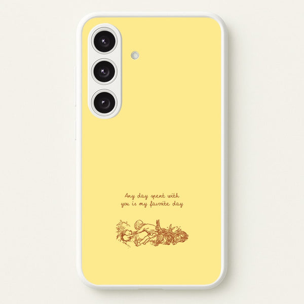 Any Day Spent With You Galaxy S24FE Case