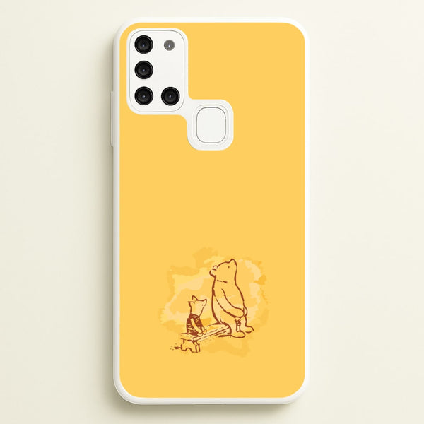 Winnie & Pig Galaxy A21s Case