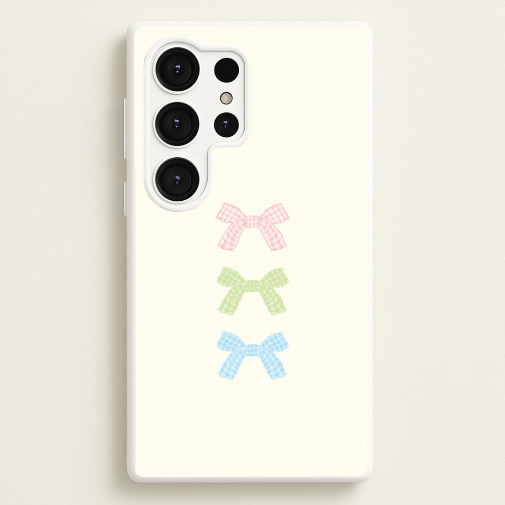 Gingham Tiered Ties Galaxy S25 Ultra Case