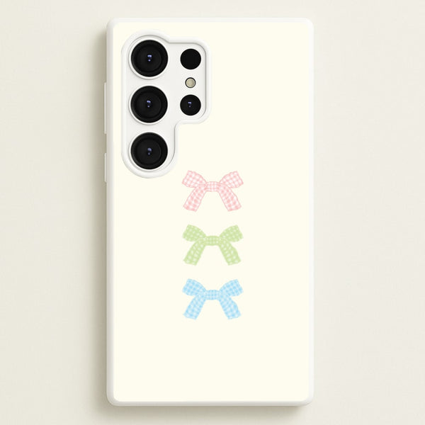 Gingham Tiered Ties Galaxy S25 Ultra Case