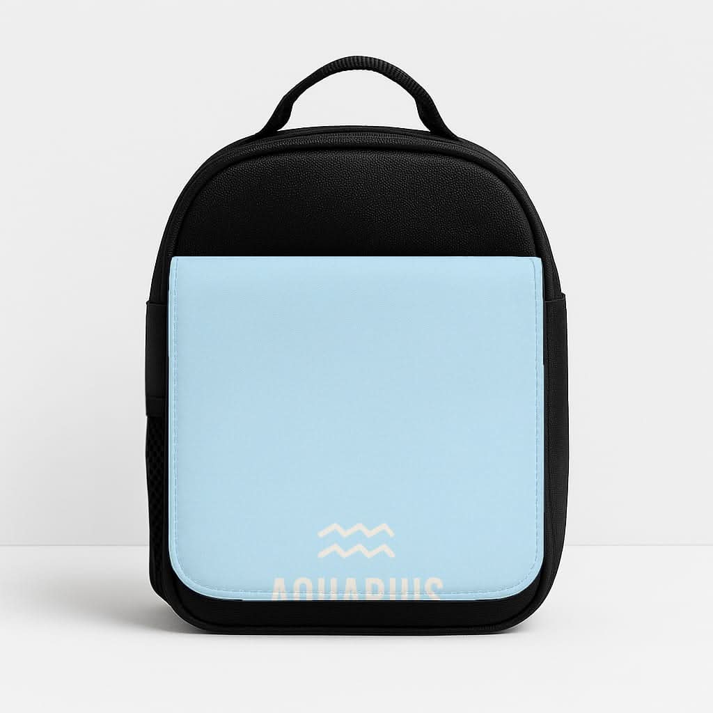 Aquarius Pastel Zodiac Insulated Lunch Bag