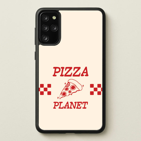 Retro Pizza Planet Galaxy S20 Plus Case