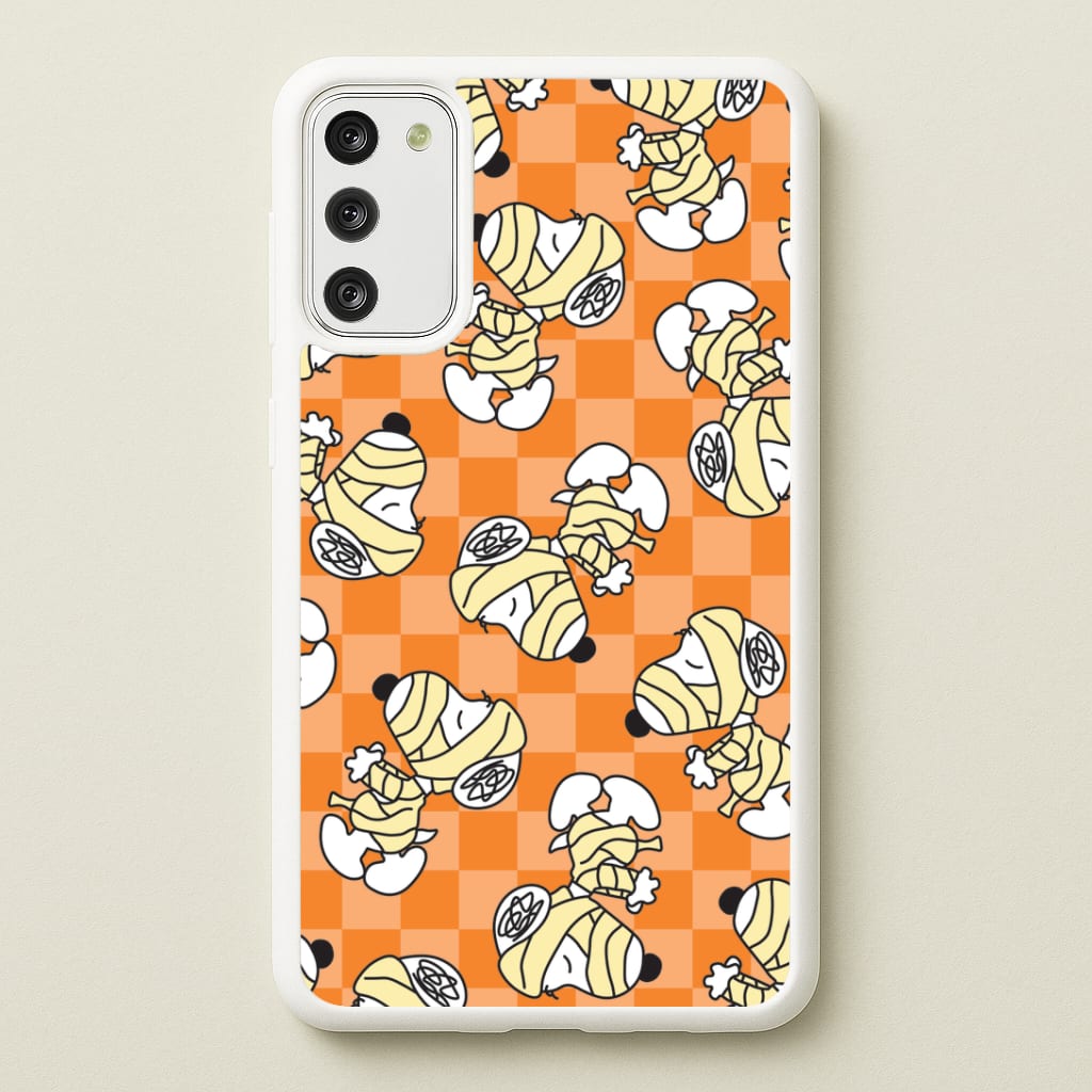 Mummy Cartoon Beagle Pattern Galaxy S20 Case