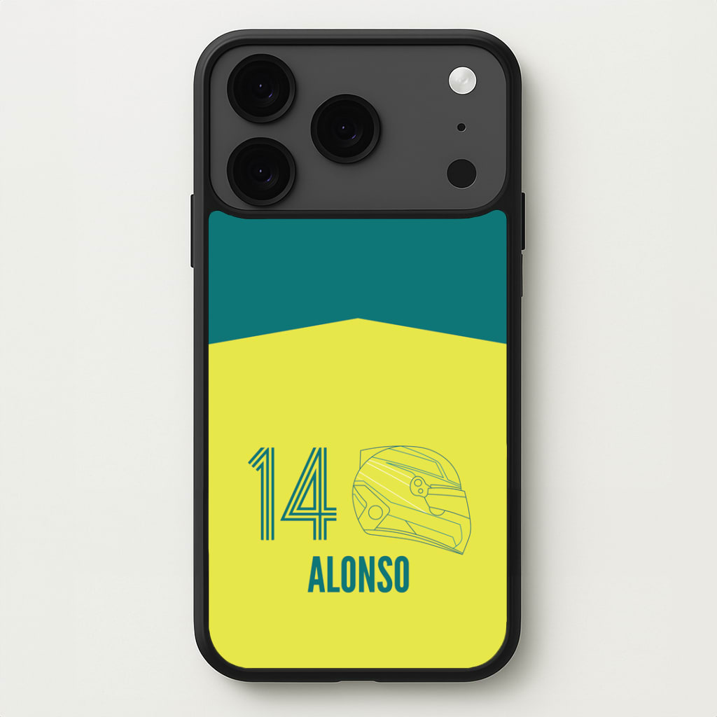 Alonso Helmet 2026 iPhone 17 Pro Max Case