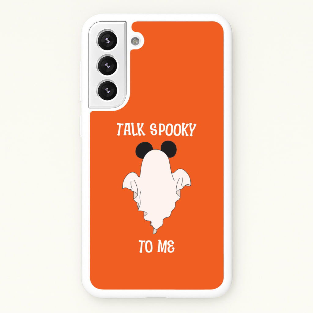 Talk Spooky To Me Mouse Ghost Galaxy S22 Plus Case