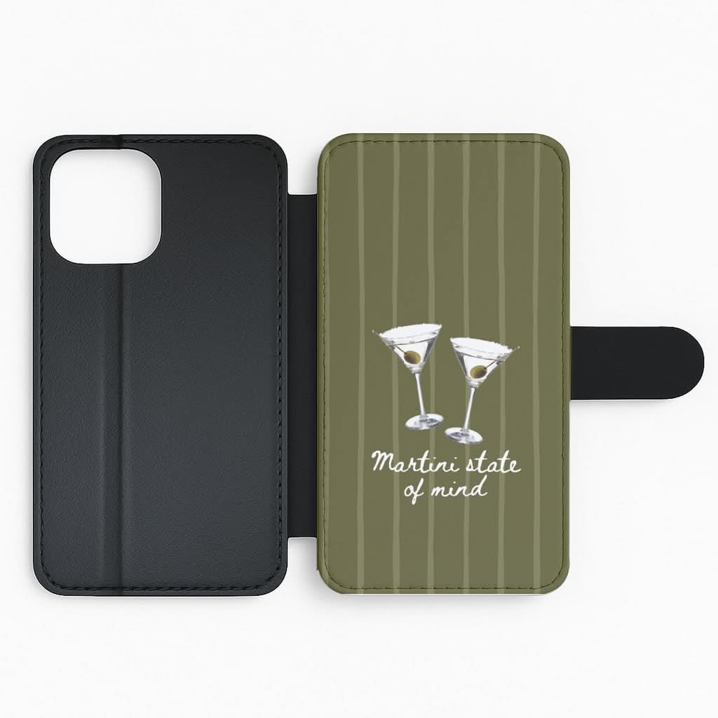 Martini State Of Mind Flip Phone Case