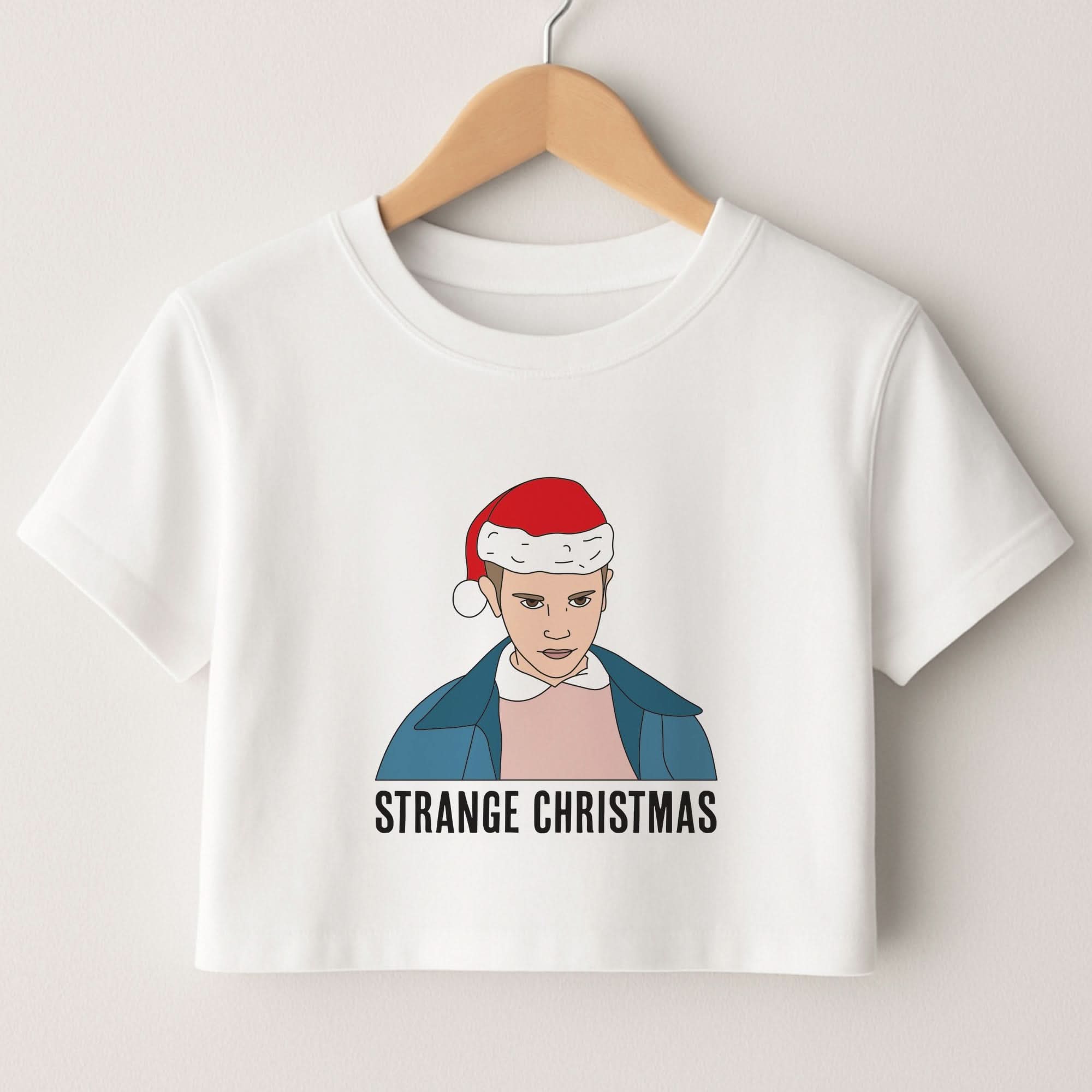 Strange Christmas  Crop top