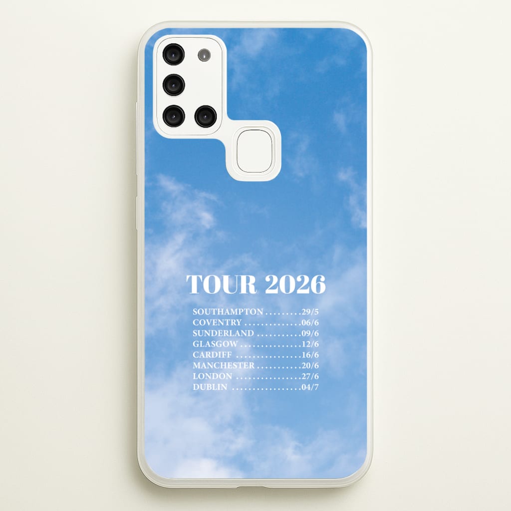 Band Tour 2026 Galaxy A21s Case