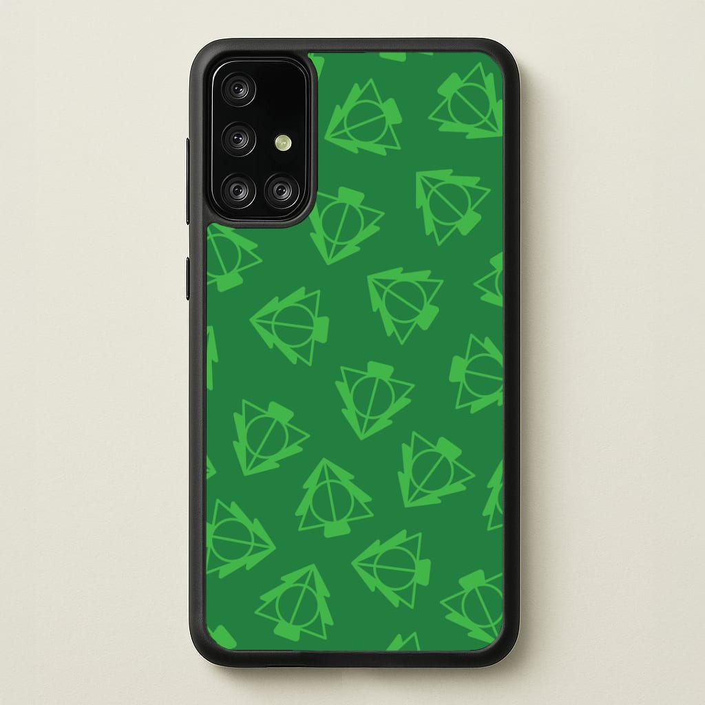Christmas Tree Wizard Icon Pattern Galaxy A71 Case