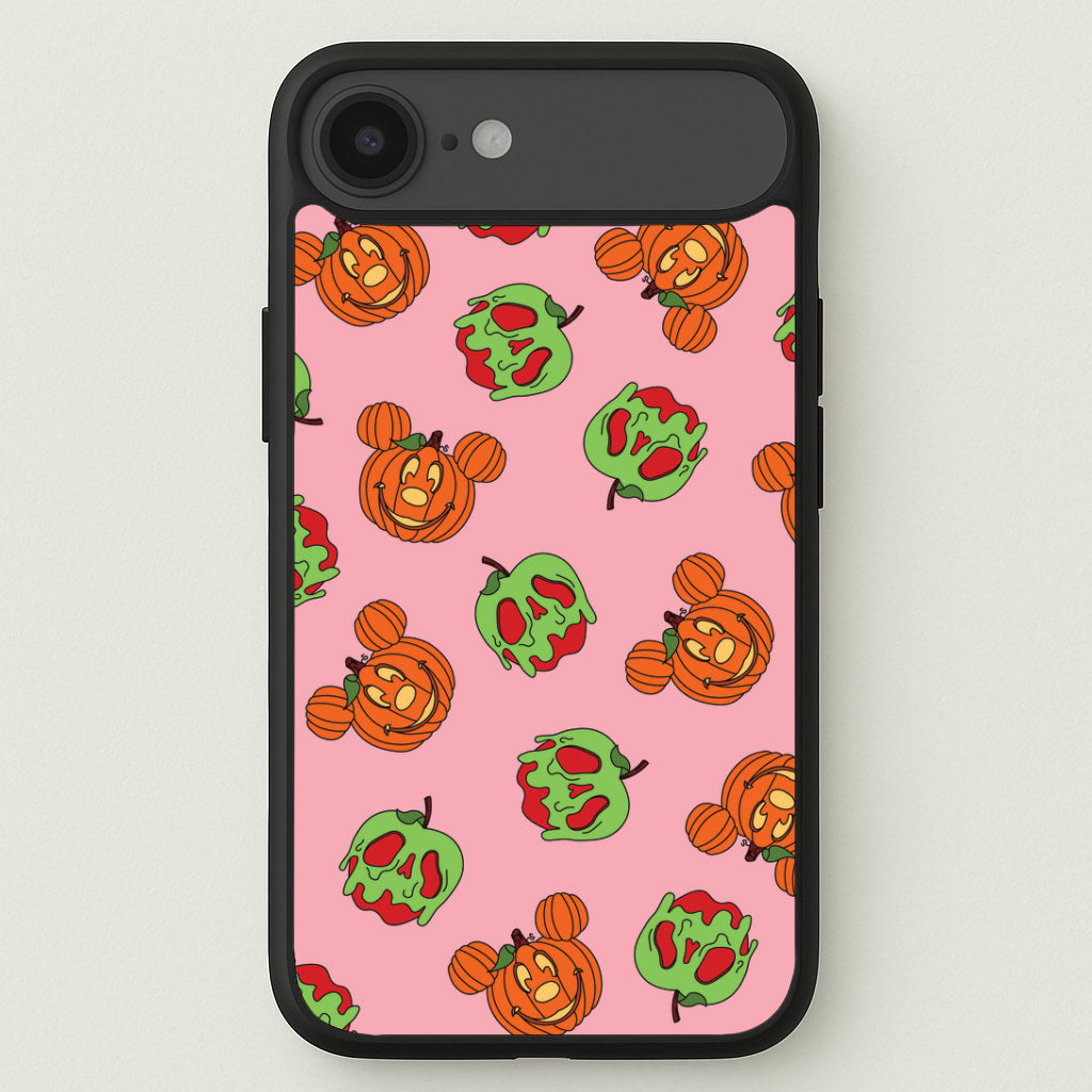 Pumpkin Mouse And Poison Apple Pattern iPhone 17 Air Case