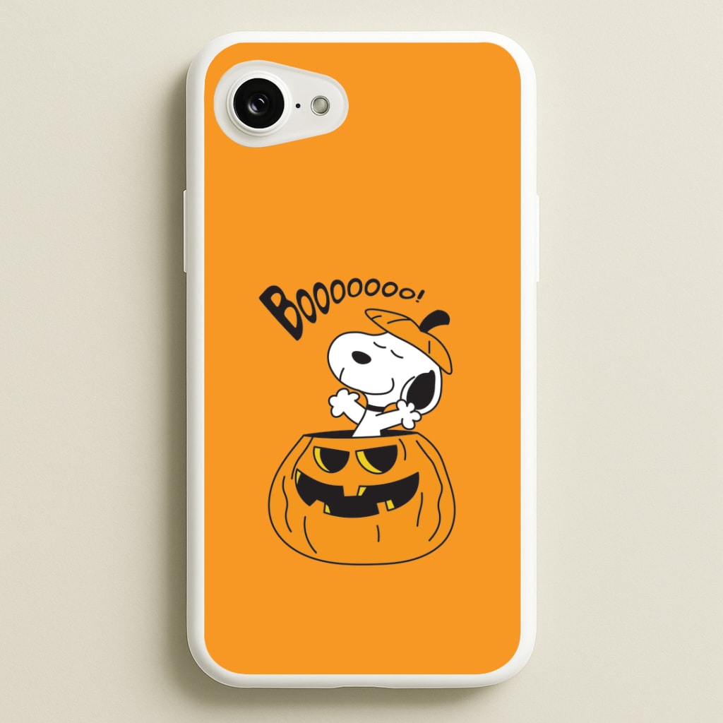 Cartoon Beagle Pumpkin iPhone 16e Case