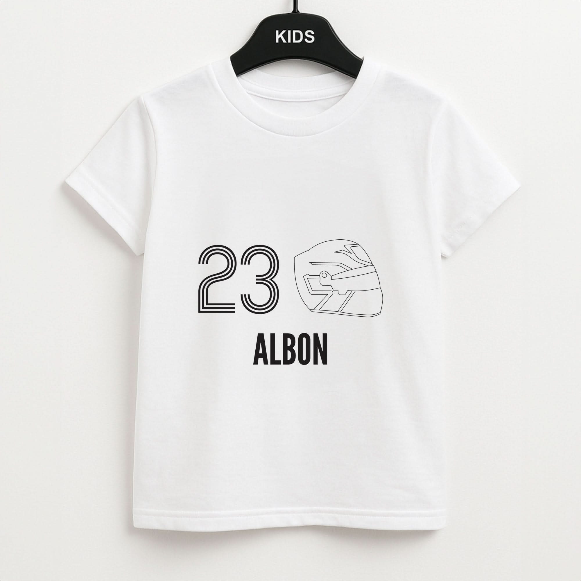 Albon Helmet 2026 Kids Unisex T-Shirt