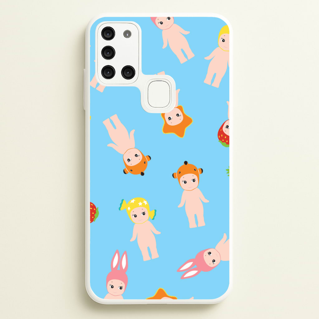 Angels Pattern Galaxy A21s Case