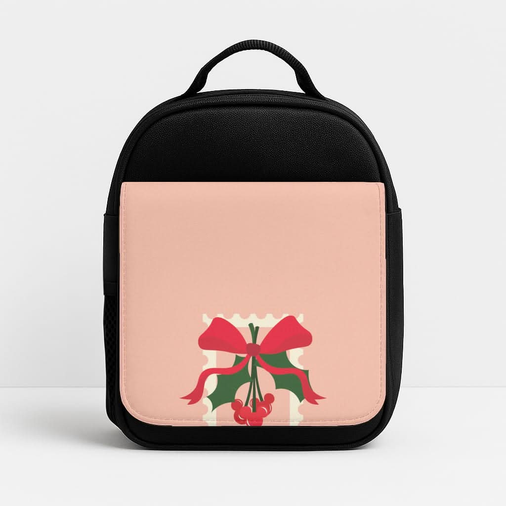 Cartoon Mouse Holly Insulated Lunch Bag