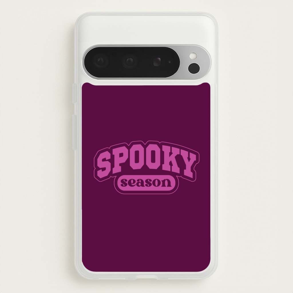 Spooky Season Varsity Google Pixel 9 Pro XL Case