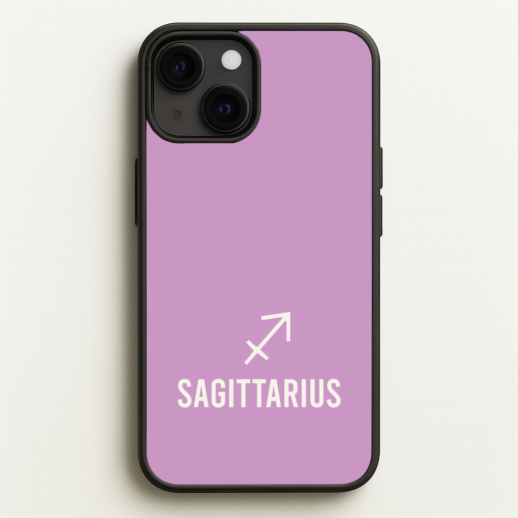 Sagittarius Pastel Zodiac iPhone 13 Case