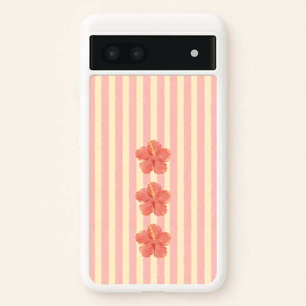 Hibiscus Rays Google Pixel 7a Case