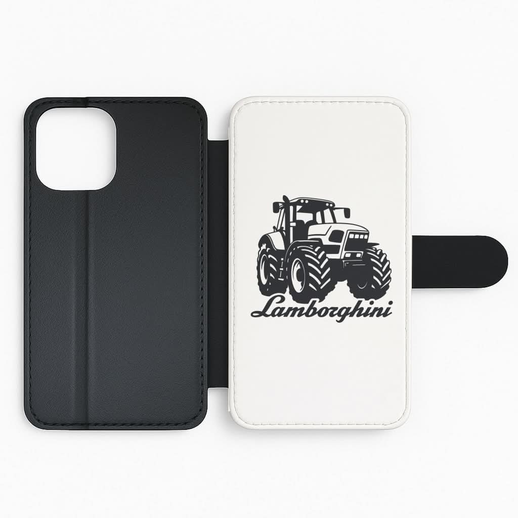 Lambo Tractor Flip Phone Case