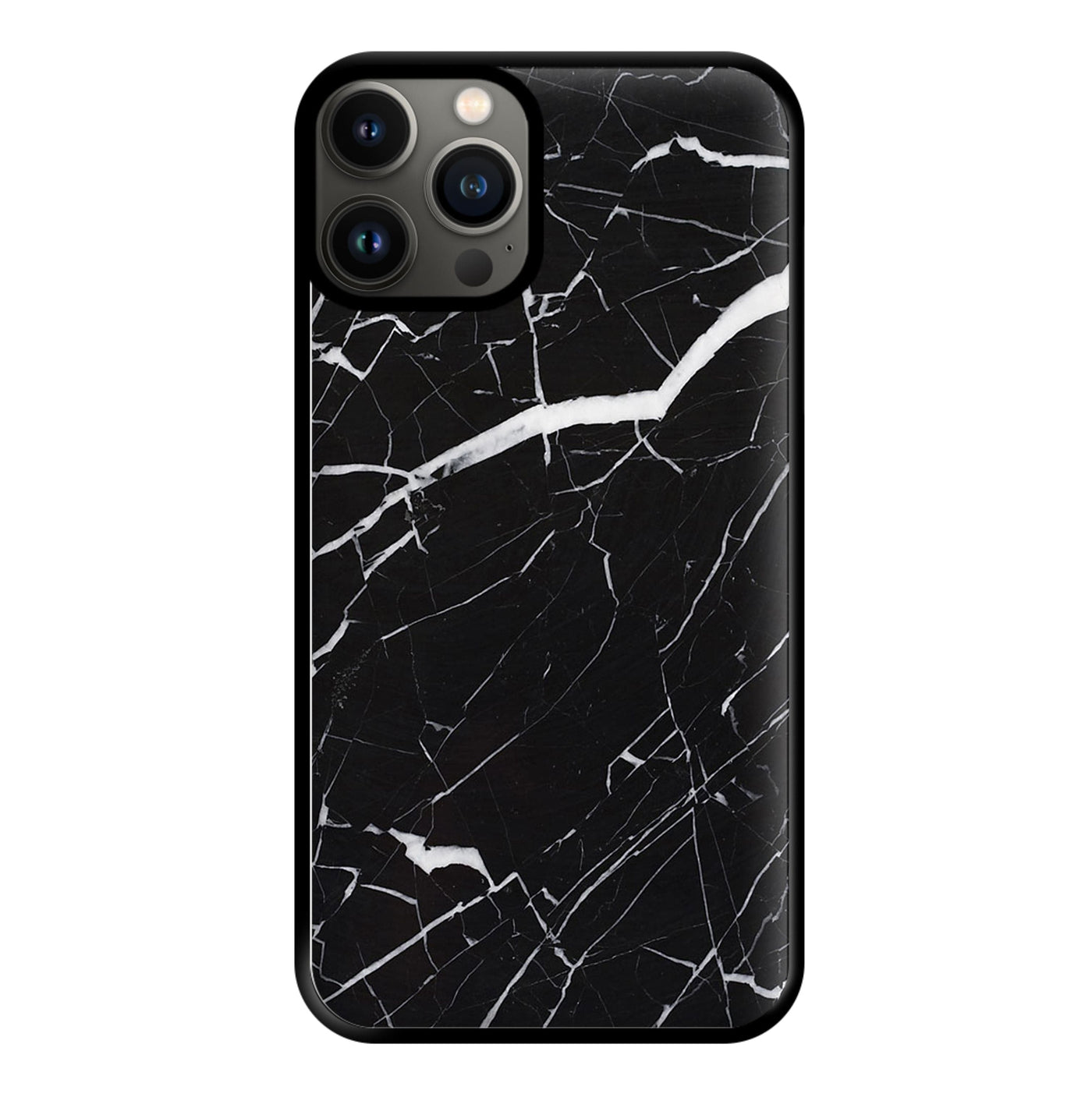 Black & White Marble Pattern Phone Case