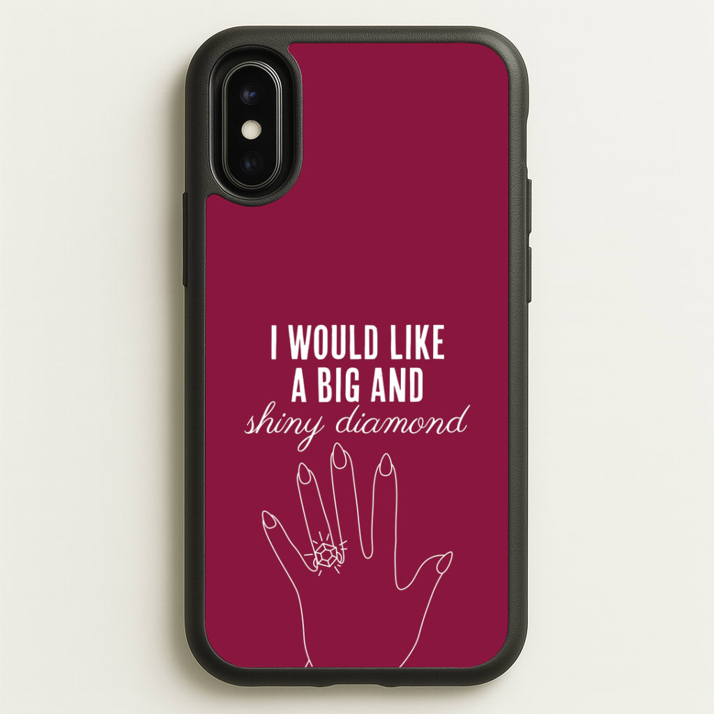 Shiny Diamond iPhone X / XS Case