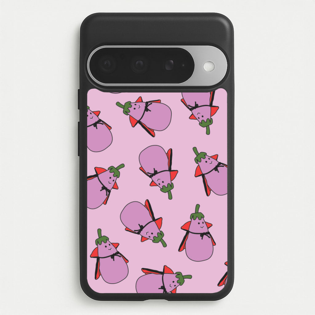 Vampire Vegetable Pattern - Halloween Google Pixel 10 Pro XL Case