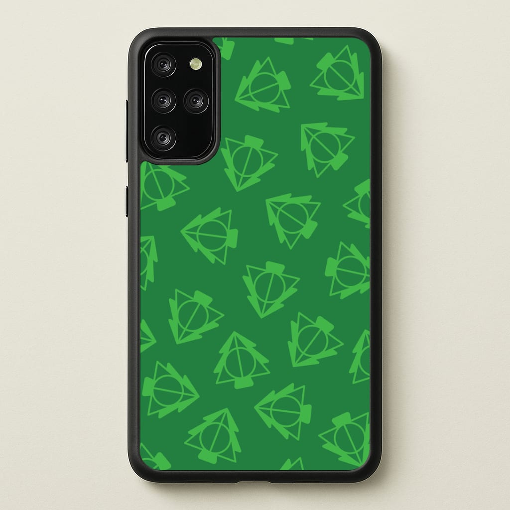 Christmas Tree Wizard Icon Pattern Galaxy S20 Plus Case