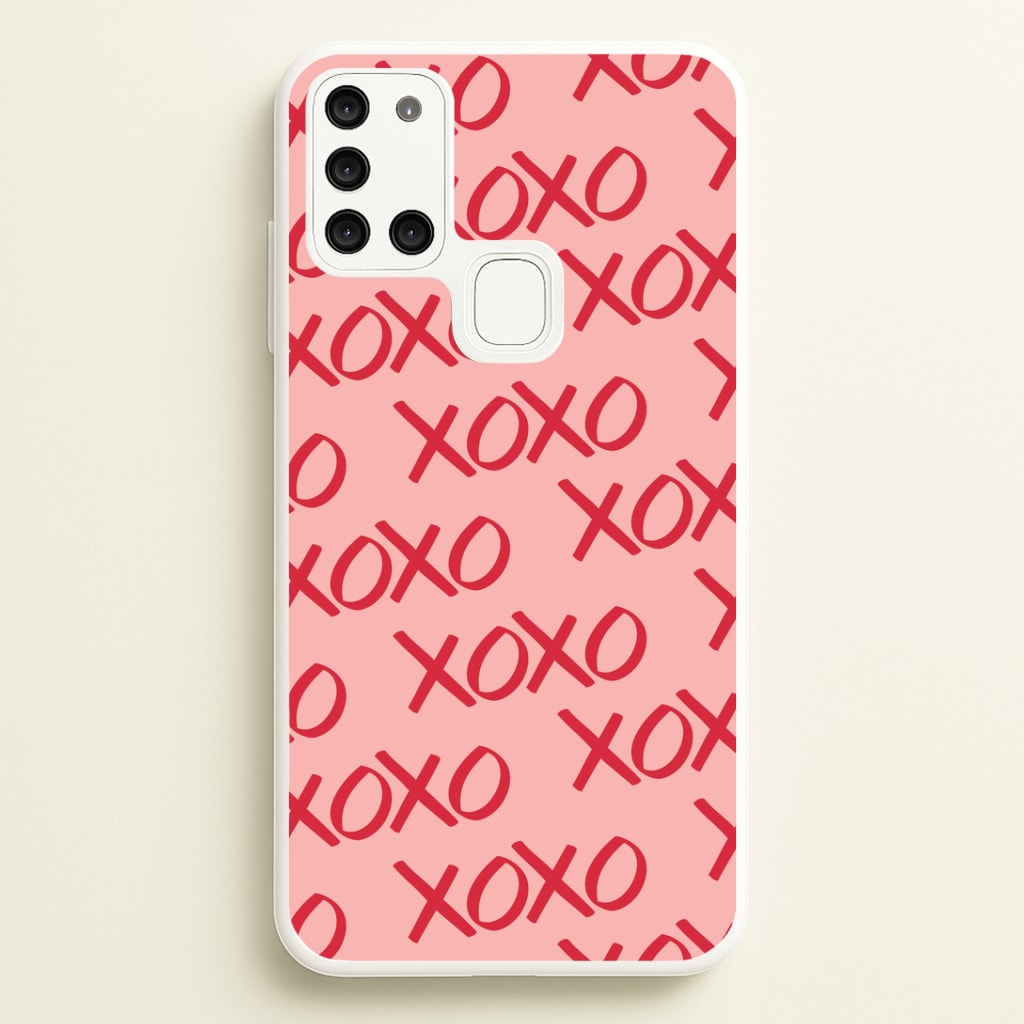 XOXO Pattern Galaxy A21s Case