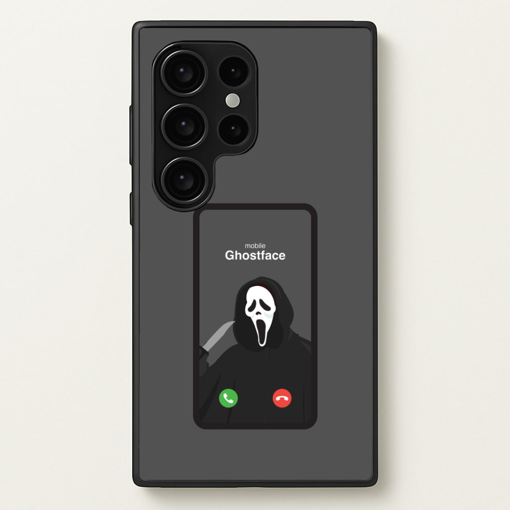 Caller ID Ghostface Galaxy S24 Ultra Case