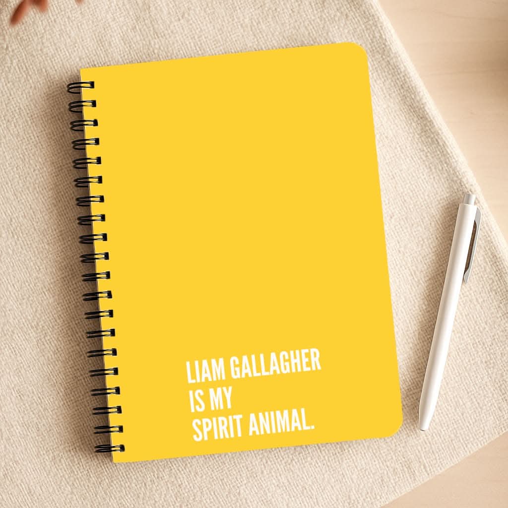 Liam Is My Spirit Animal Notepad