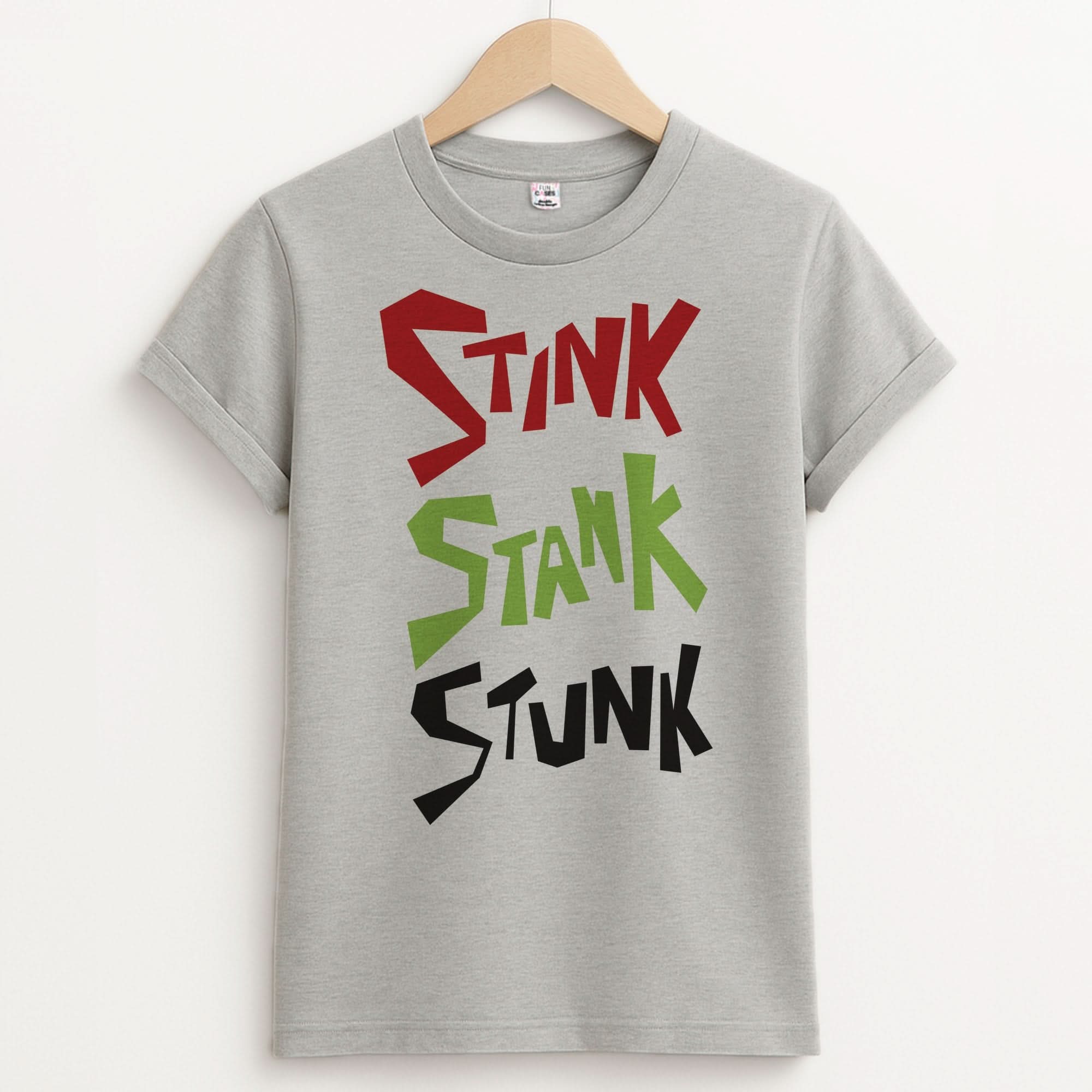Stink, Stunk Unisex Grey T-Shirt