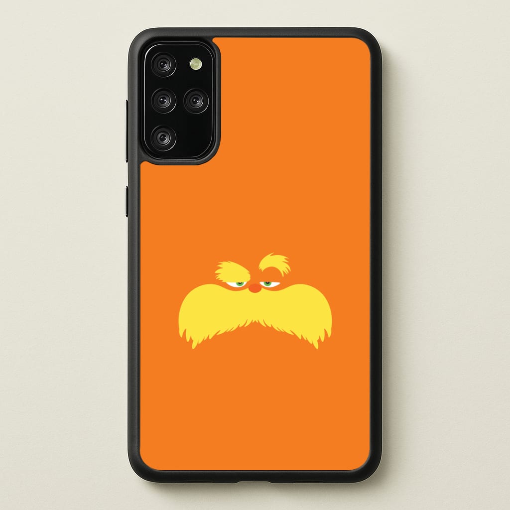 Orange Tree Creature Face Galaxy S20 Plus Case