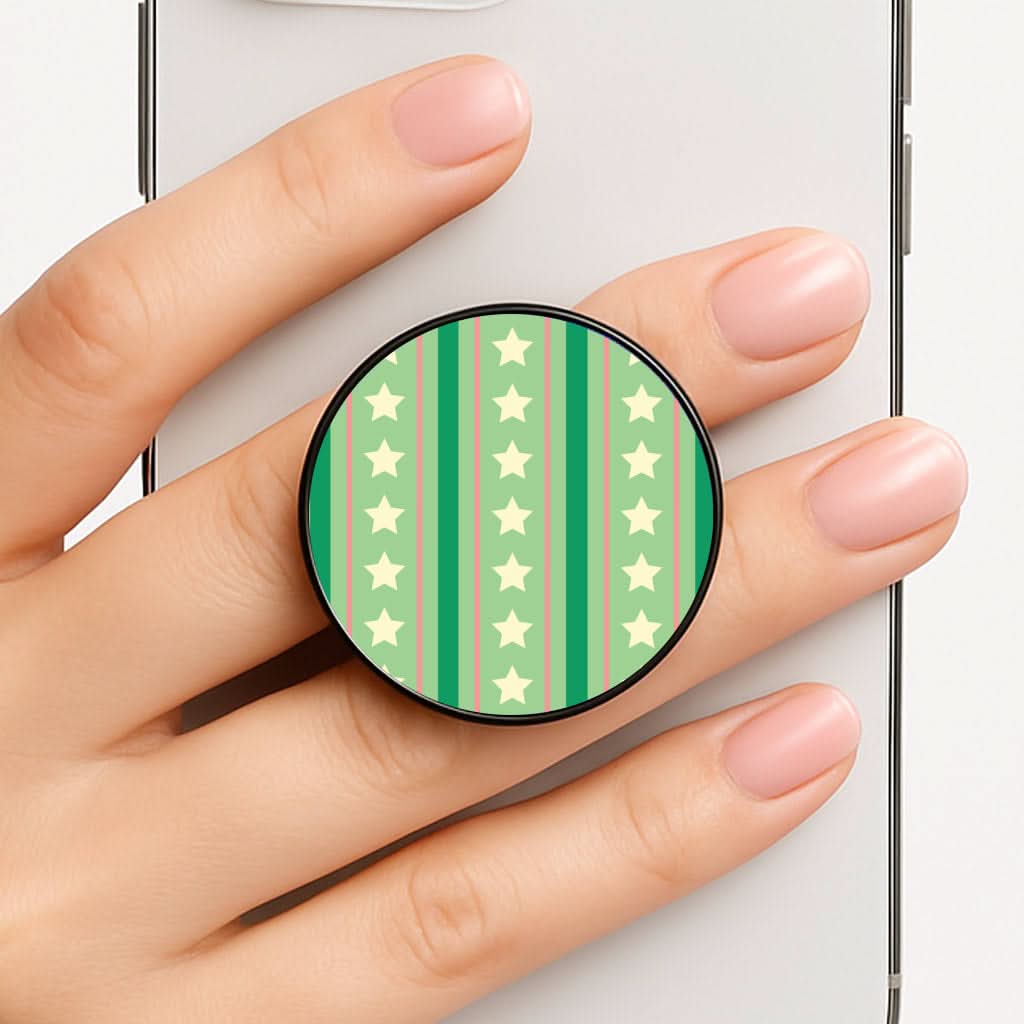 Stars And Stripes Christmas Pattern FunGrip