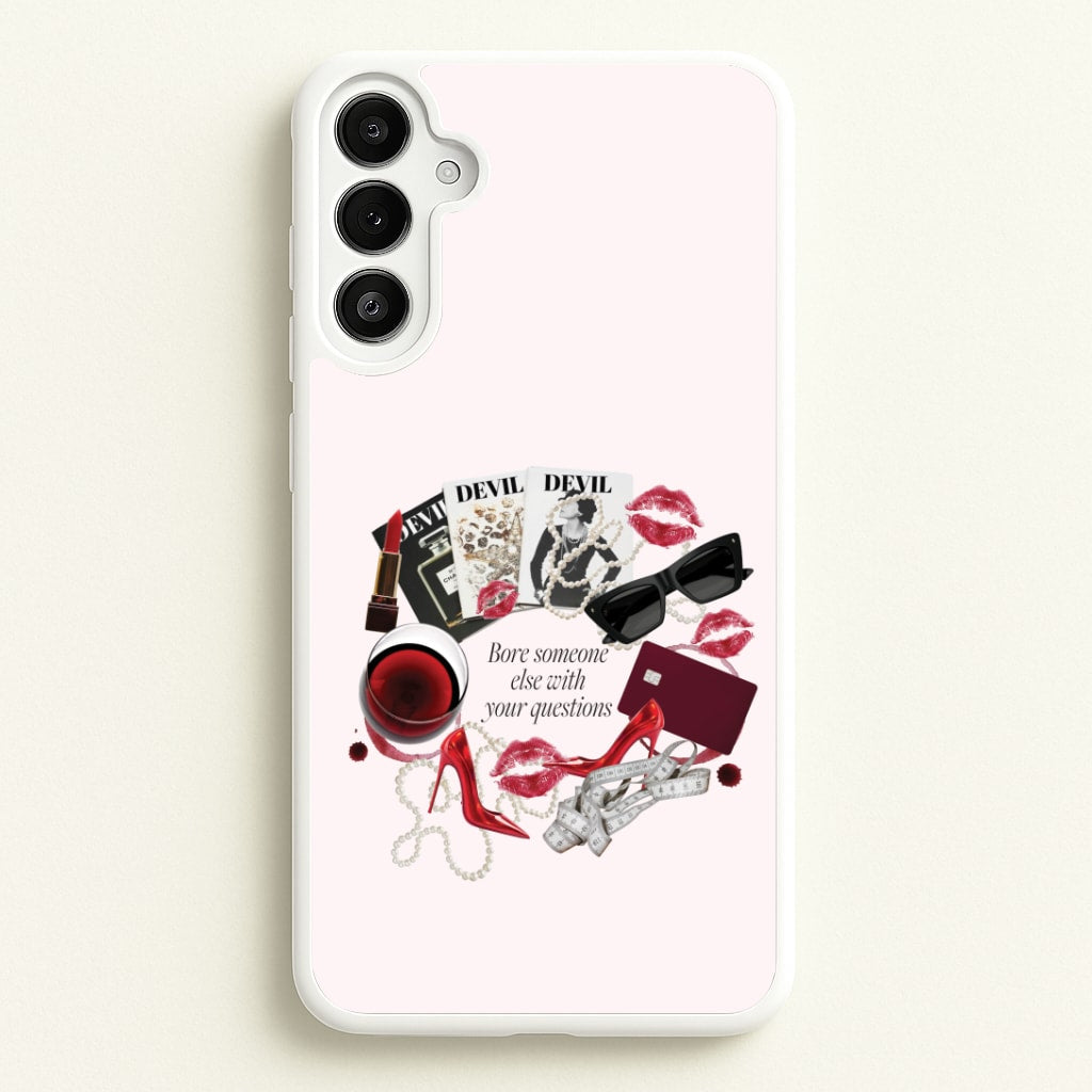 Bore Someone Else Galaxy A34 Case