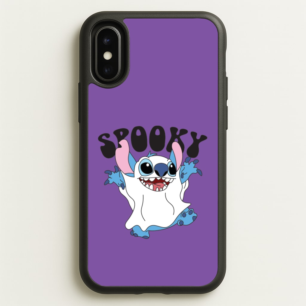 Spooky Cute Blue Alien iPhone X / XS Case
