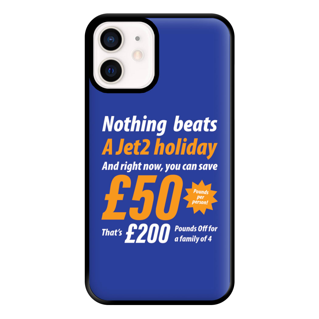 Nothing Beats A Jet Holiday iPhone 13 Mini Case
