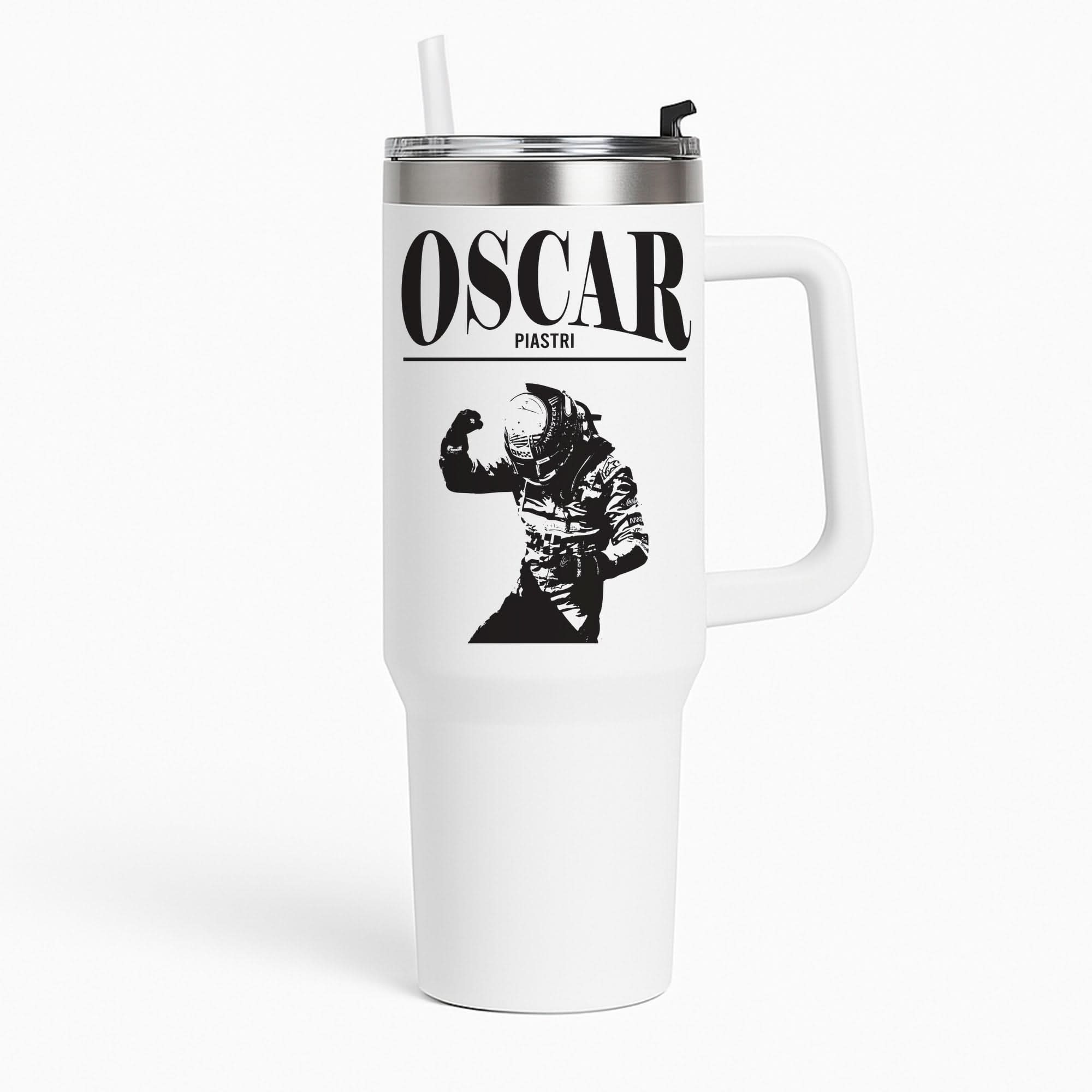 Oscar Orange And Black Tumbler