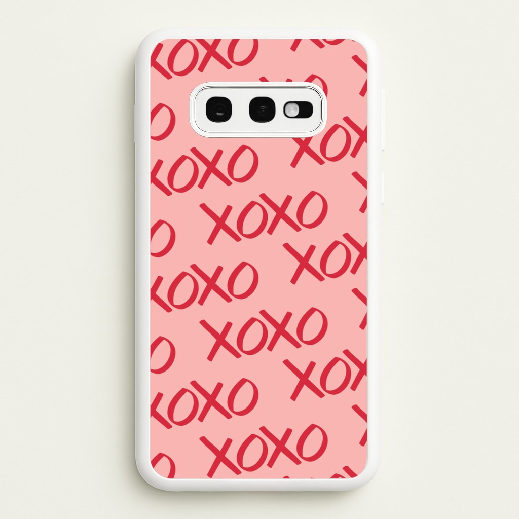 XOXO Pattern Galaxy S10e Case
