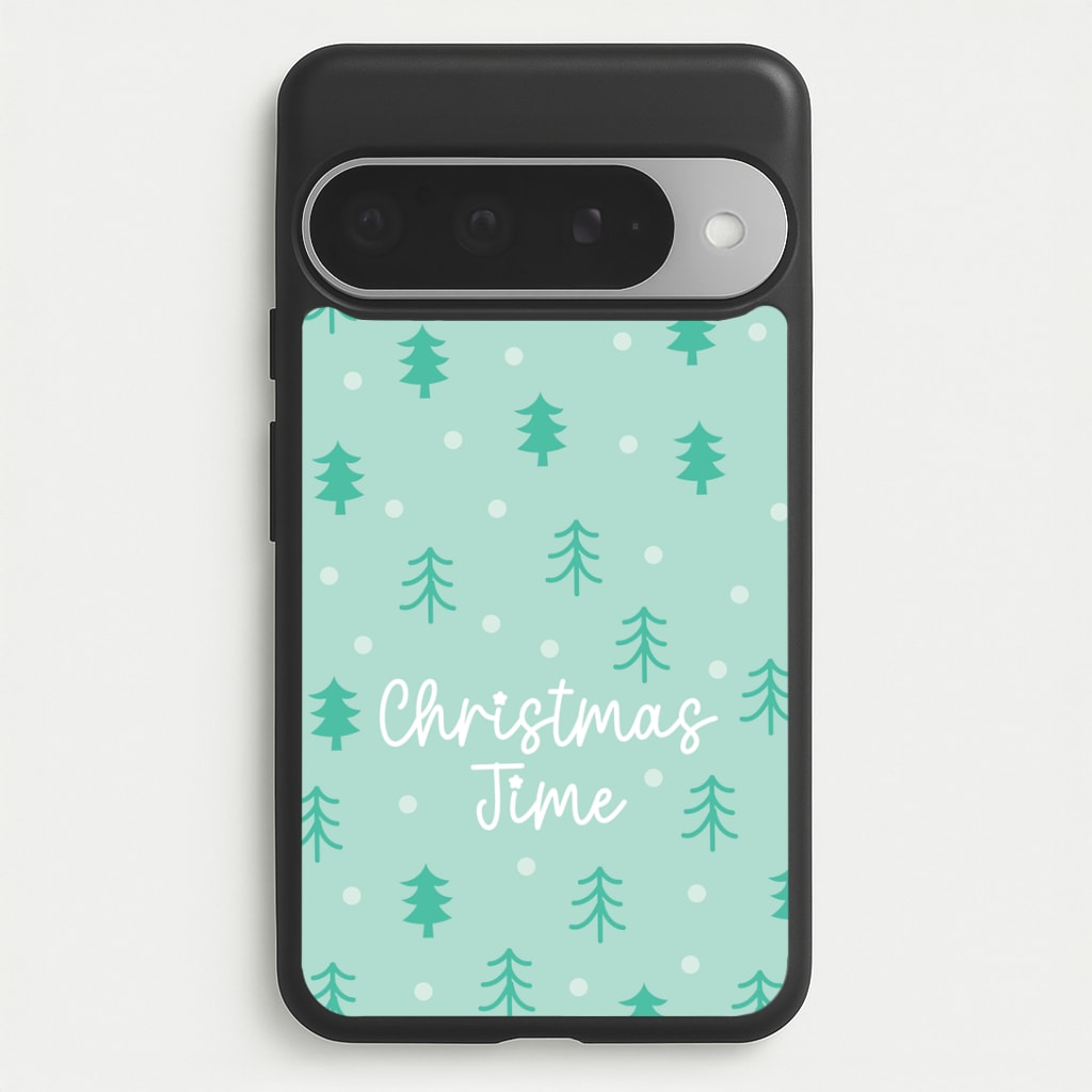 Cute Xmas Trees Pattern Google Pixel 10 Pro XL Case