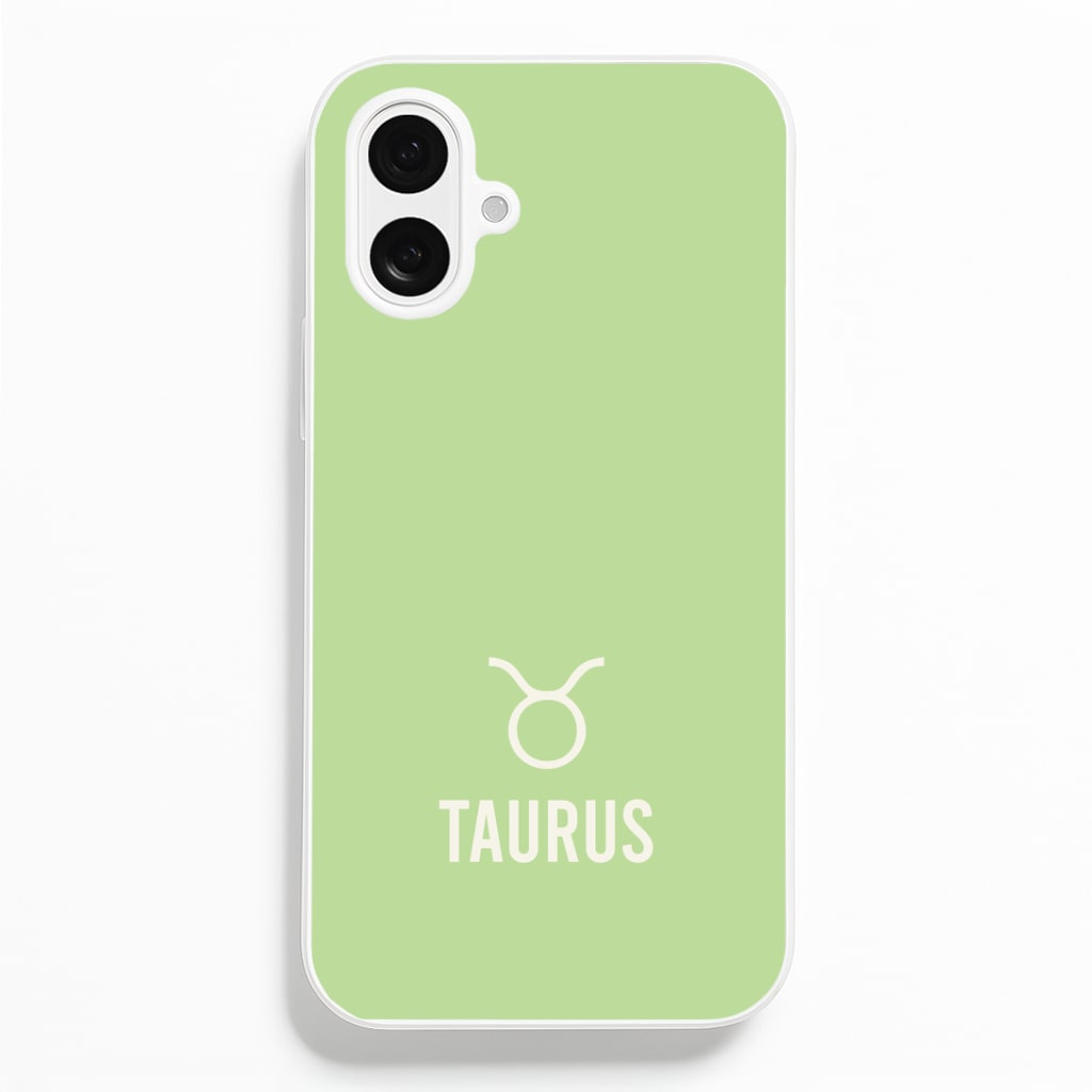 Taurus Pastel Zodiac iPhone 16 Plus Case