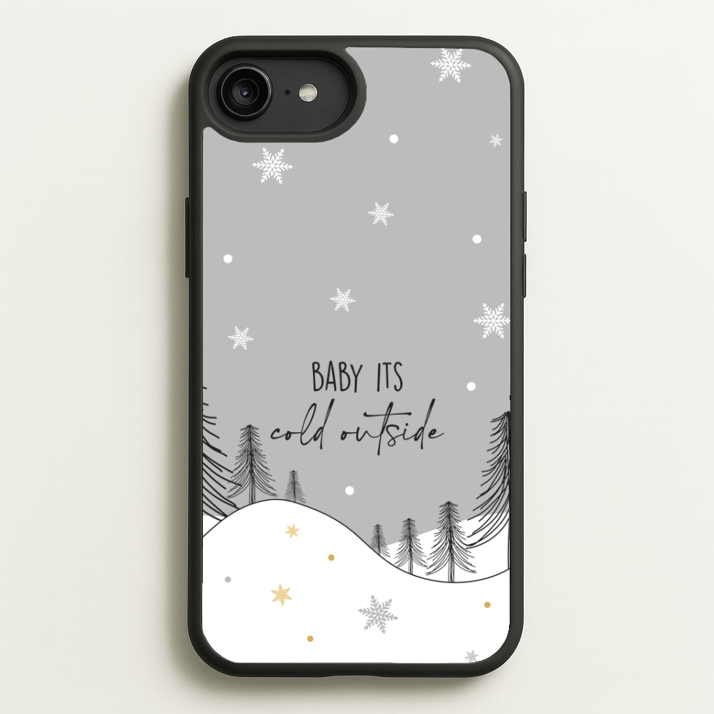 Baby It's Cold Outisde Landscape iPhone 6 Plus / 7 Plus / 8 Plus Case