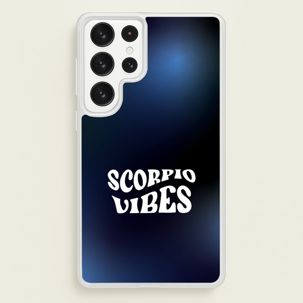 Scorpio Vibes Gradient Zodiac Galaxy S23 Ultra Case