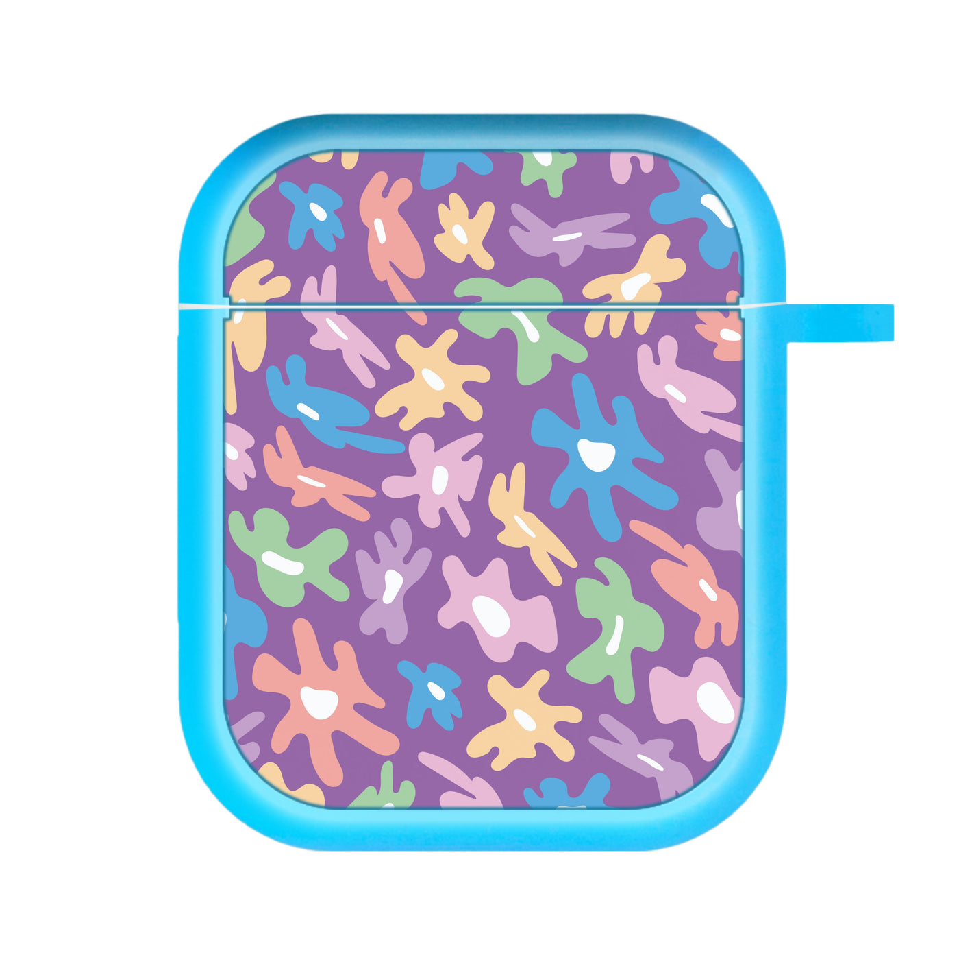 Abstract Flowers- Floral Patterns AirPods Case